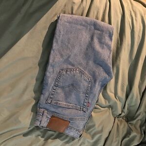 Levi's Light Blue Straight Jeans 502